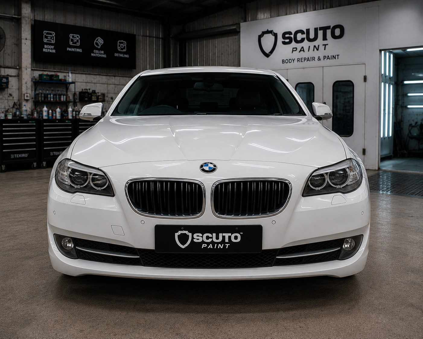 BMW before putih