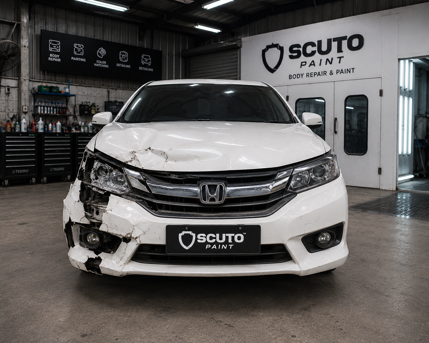 Civic before