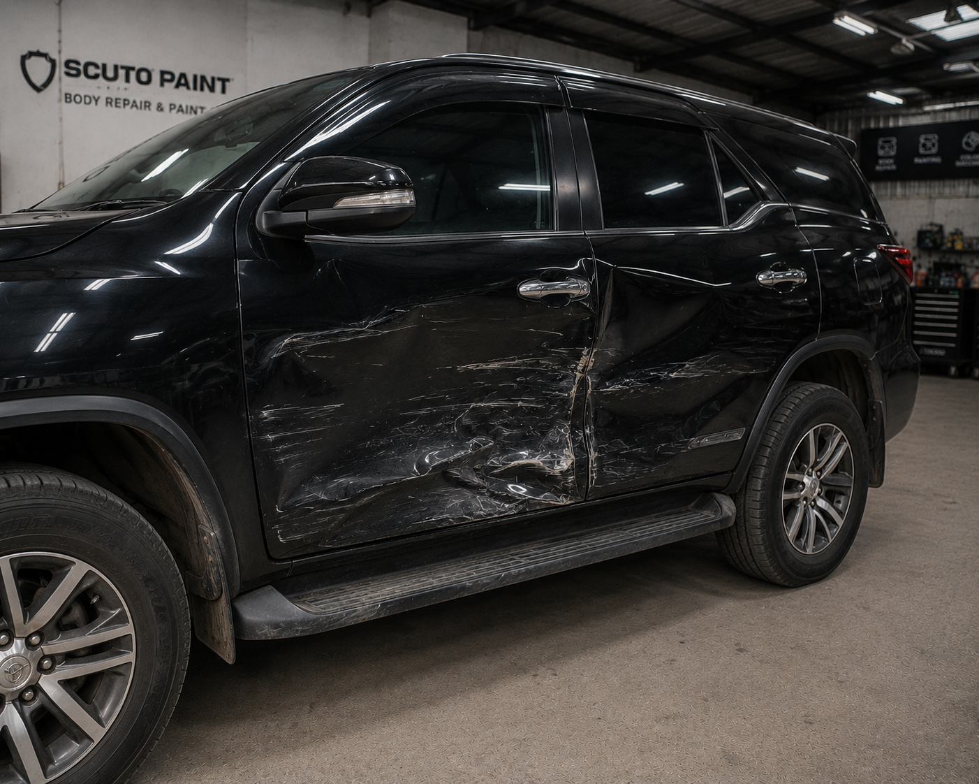 Pajero before